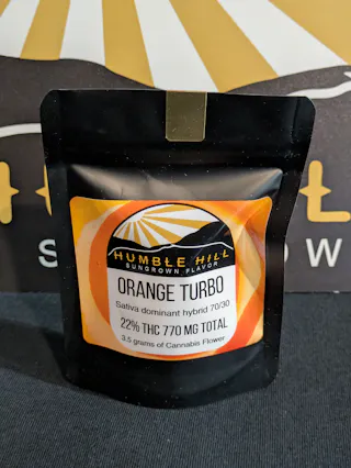 HUMBLE HILL | ORANGE TURBO | 3.5 GRAMS FLOWER