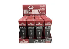 King Of Budz - 3pk Cones - King Size French White