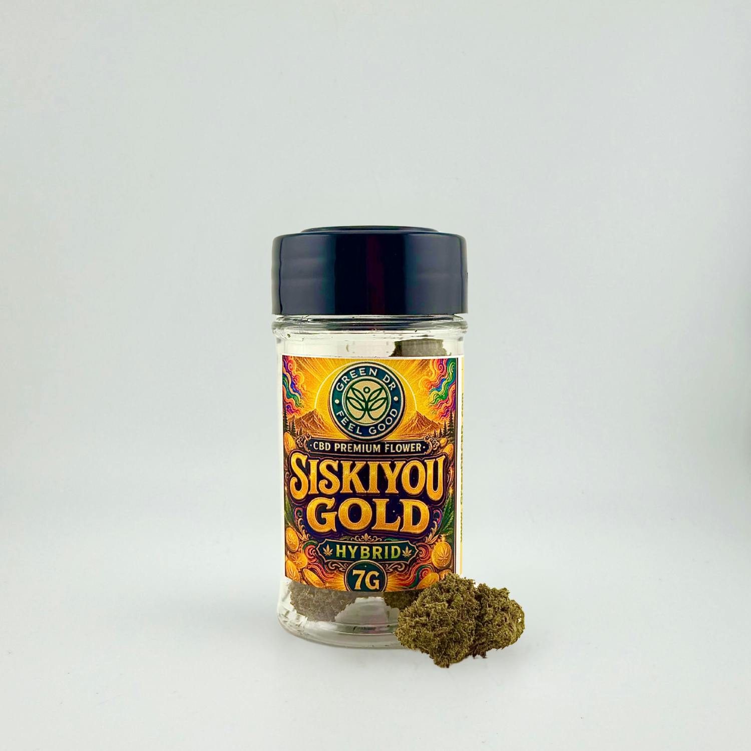 Green Dr. - CBD Prepacked Flower - - Hybrid - **SISKIYOU GOLD**
