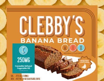 Product 250mg Banana Bread - Infused Vegetable Oil