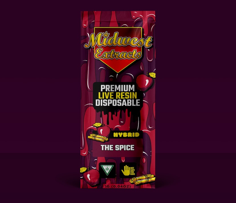 Midwest Extracts Live Resin Disposable | The Spice