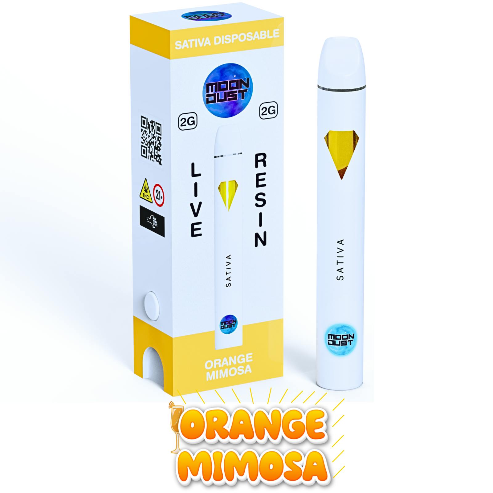 Moondust - Orange Mimosa Disposable Vape by Moondust