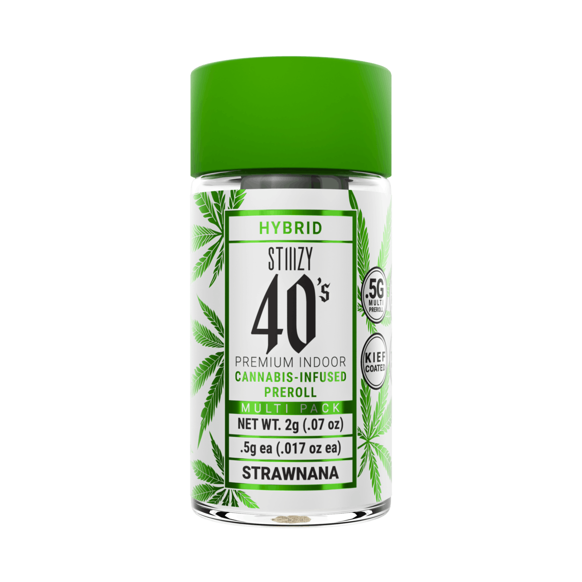 Stiiizy - Infused Preroll 40s 4pk - Strawnana (H) (2.0g)