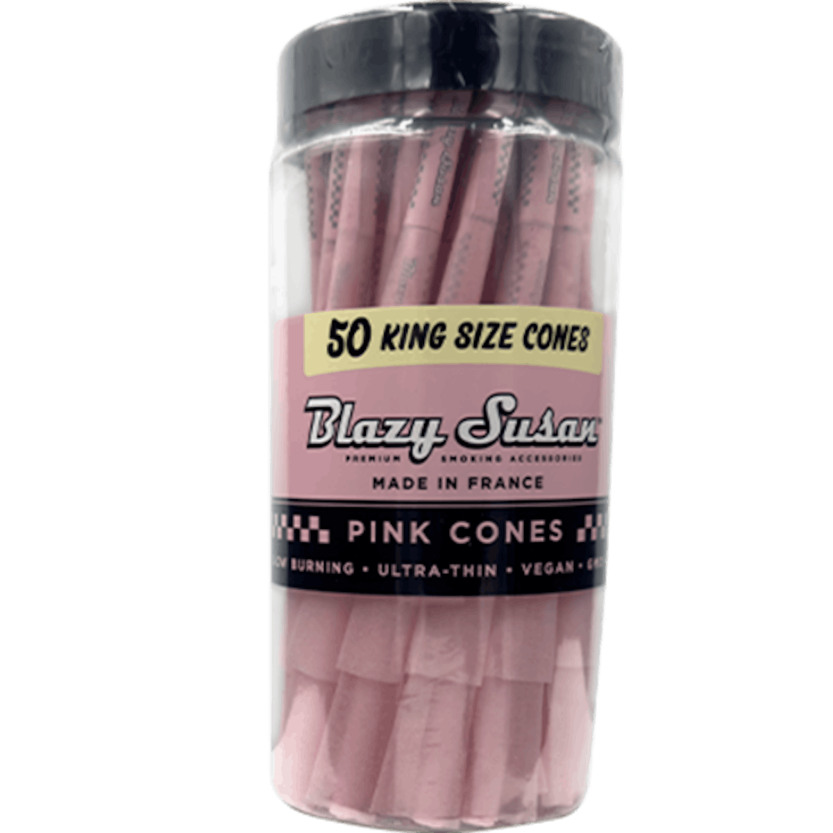 Image of Blazy Susan – Pink Cones | King Size | 50ct