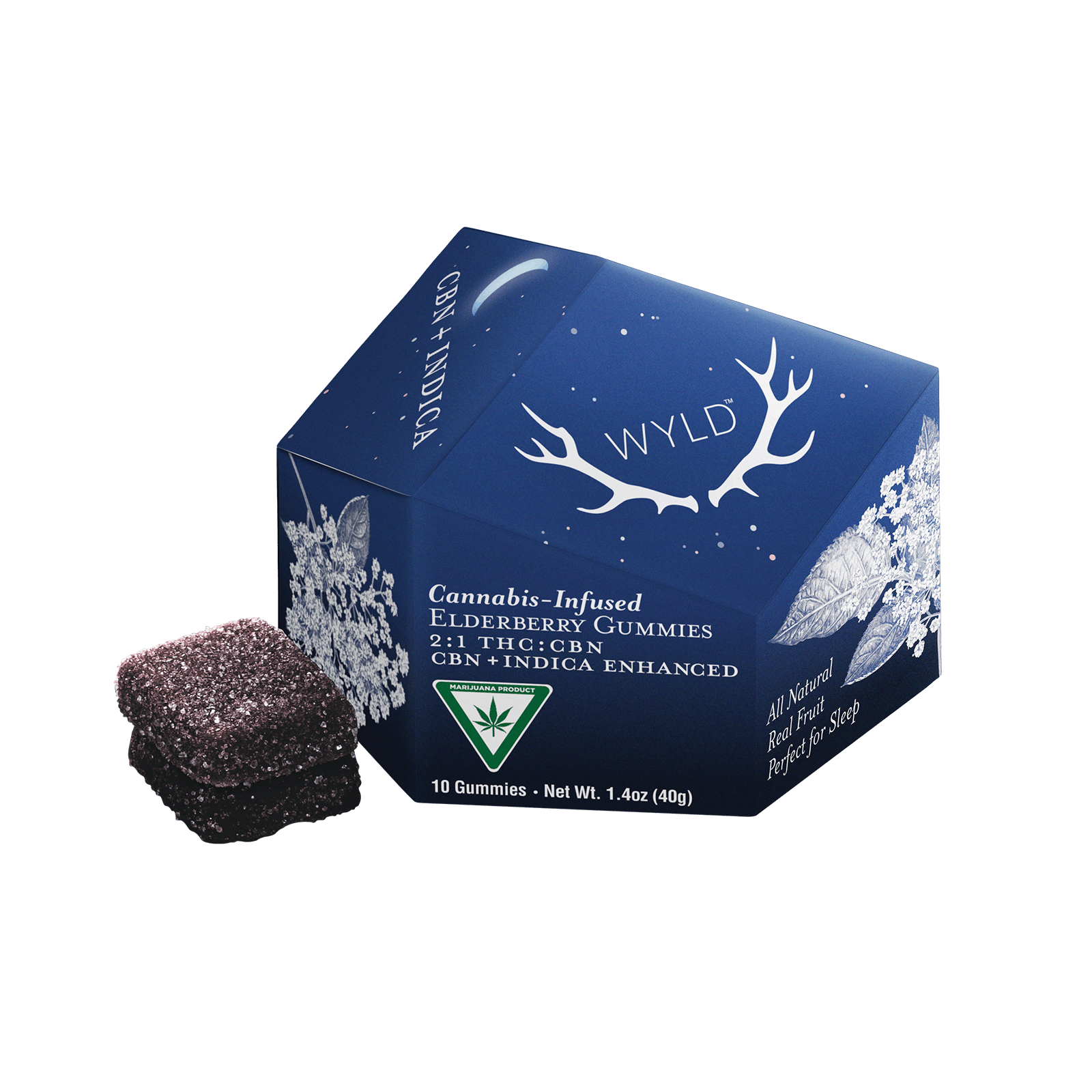 Elderberry 2 1 cbn gummies 100mg thc 50mg cbn | Skymint Muskegon