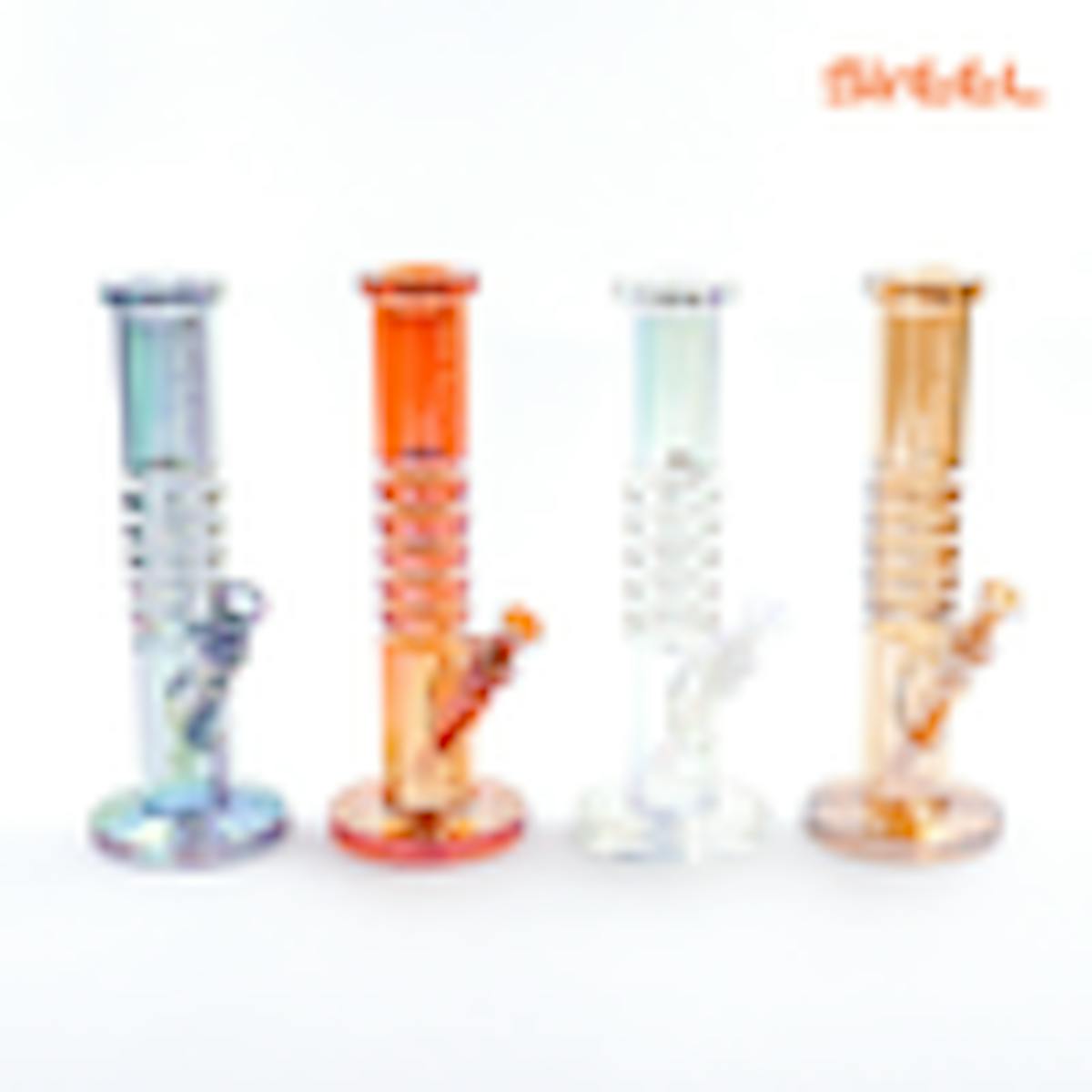 Photo of Luv Buds 11.5″ Iridized Totally Tubular Bong with Bowl