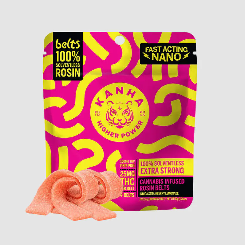 Strawberry Lemonade Solventless Rosin Belts 4-pack | Solar