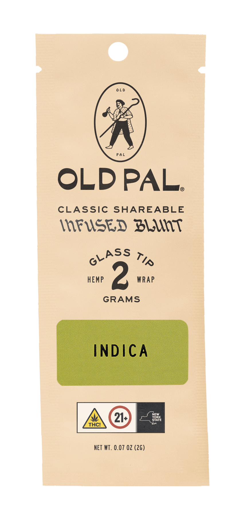 Pre-Roll | Old Pal | Infused | Sour Kiwi Gelato | 2g