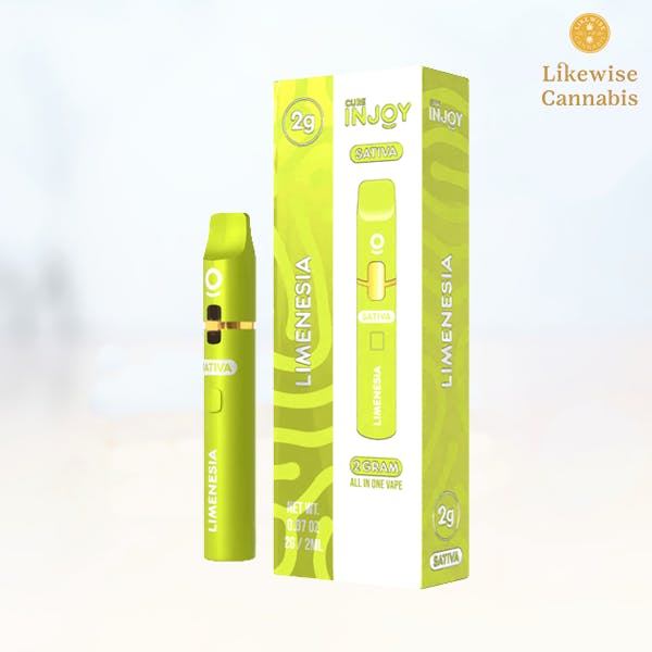 LIMENESIA 2G OIL DISPOSABLE - CURE INJOY | Likewise Cannabis Stillwater -  Stillwater