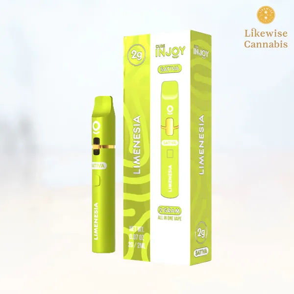 LIMENESIA 2G OIL DISPOSABLE - CURE INJOY at Likewise Cannabis