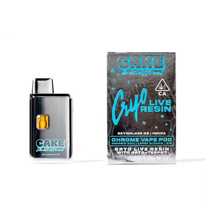 Cake Skywalker OG Cryo Live Resin AIO Lemonnade Union City