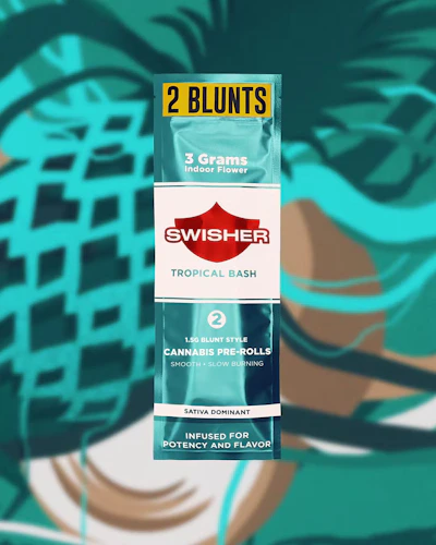 Swisher - 2-Pack 1.5g Infused Blunts - Tropical Bash (S)