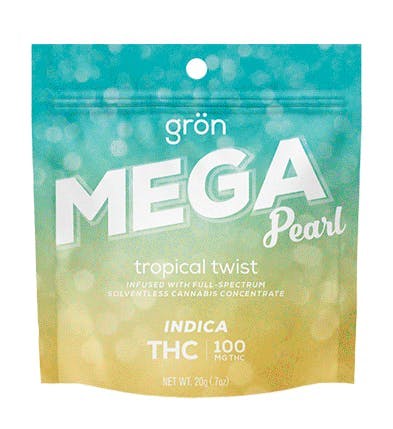 Photo of Grön THC Tropical Twist Mega Pearl – Indica