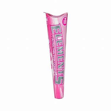 Photo of Elements | Ultra Thin Pink Cones | 3pk | Kingsize
