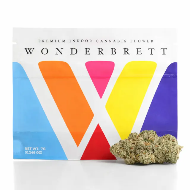 Wonderbrett Flower Pineapple OG 7g (indica hybrid, whole flower)