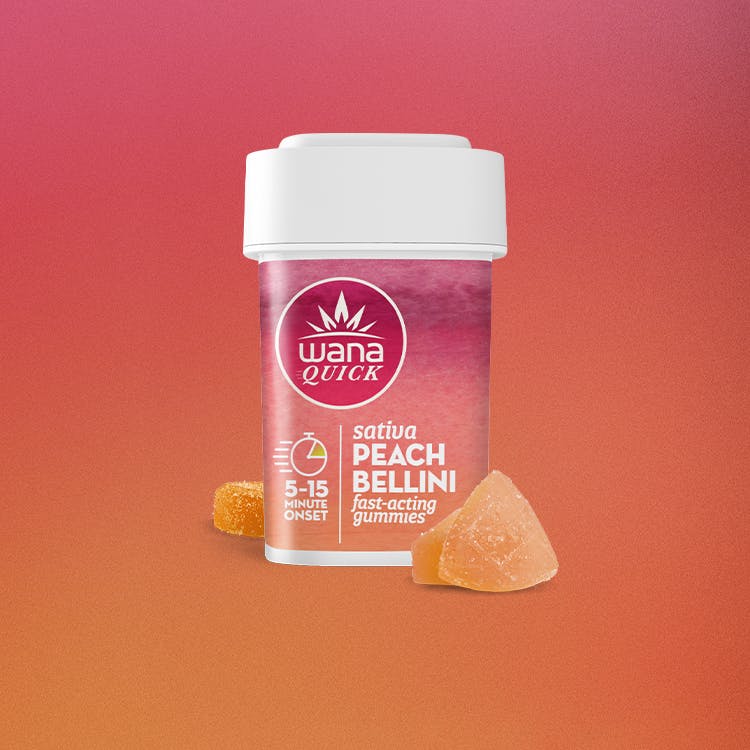 Wana Quick Peach Bellini | 10mg 10pk - Simply Pure Trenton