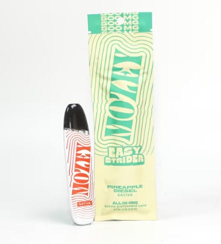 mozey extracts disposable vape at Ascend Dispensary Flavor:Double Spearmint Ice Which Vape Juices Are HTE