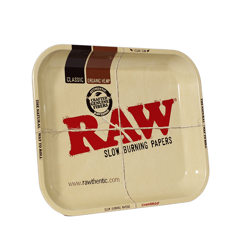 Product: Raw | Large Metal Rolling Tray | Rolling Tray | Multicolor