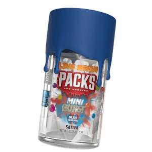 Packwoods 5pk Infused Preroll Mini Bursts | Blue Slurpie