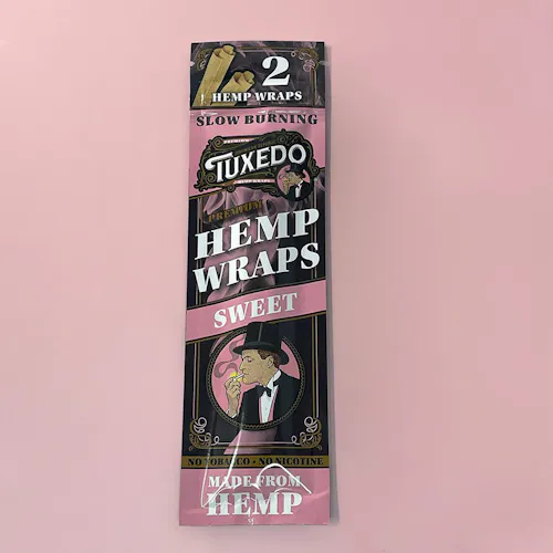 TUXEDO | HEMP WRAPS | SWEET | 2PK-active