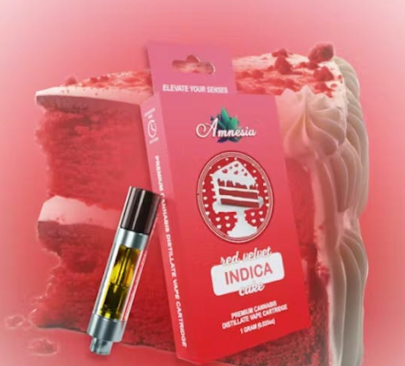 Amnesia Cartridge | Red Velvet (Indica)