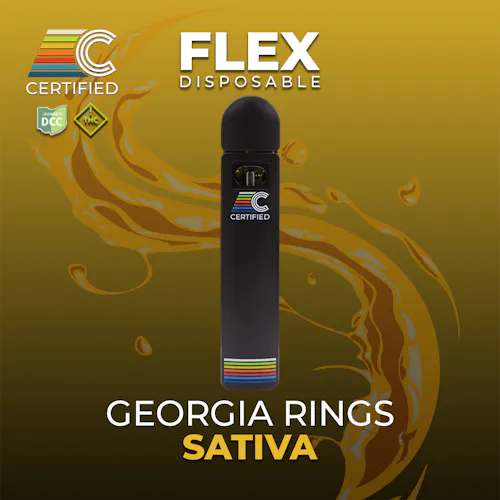Georgia Rings – FLEX | 1g Distillate Disposable-active