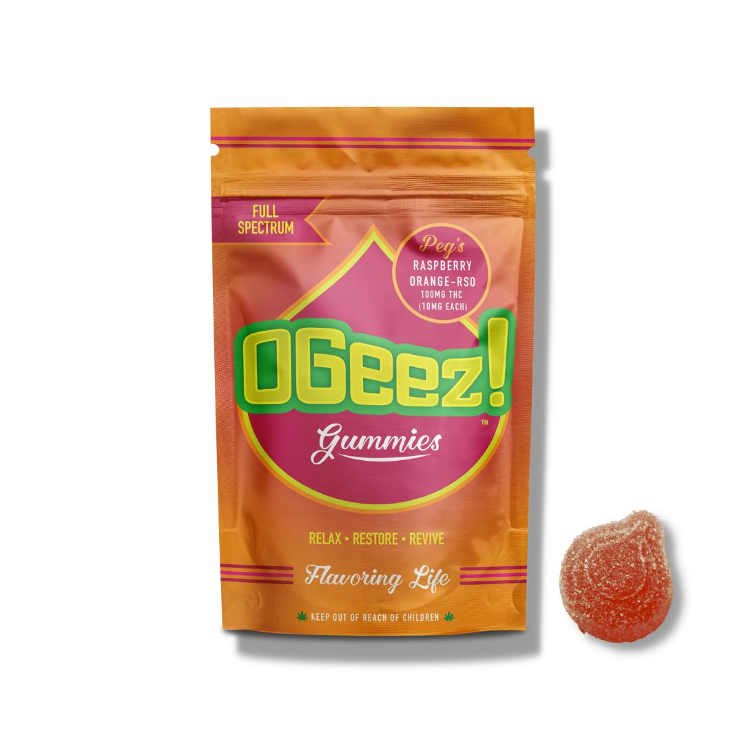 オレキン80g2個100g120gレインボーB80g100g計6個　専用出品 OGeez! Raspberry Orange Rso Gummies Cannabis for sale Phoenix AZ