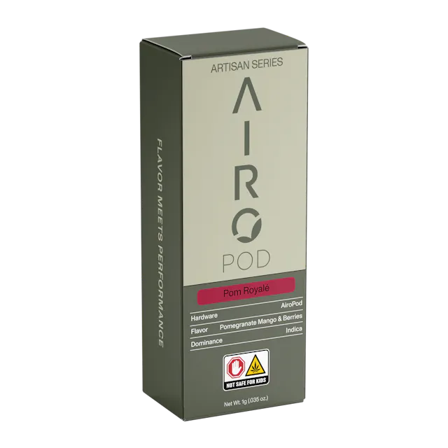 Airo Distillate Pod Pom Royale 1g (indica, pods)