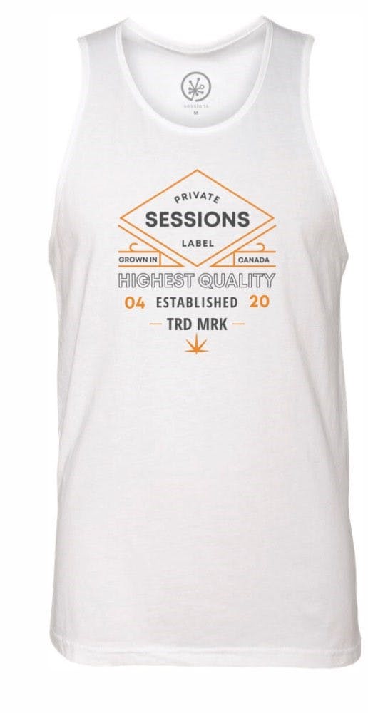 Private logo mens tank - medium-0