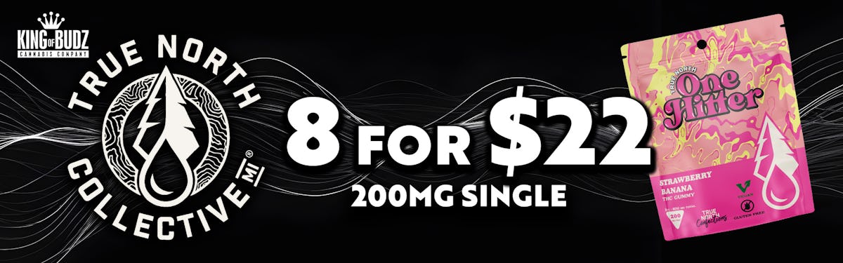 True North - 200mg Single Gummy - 8 for $22
