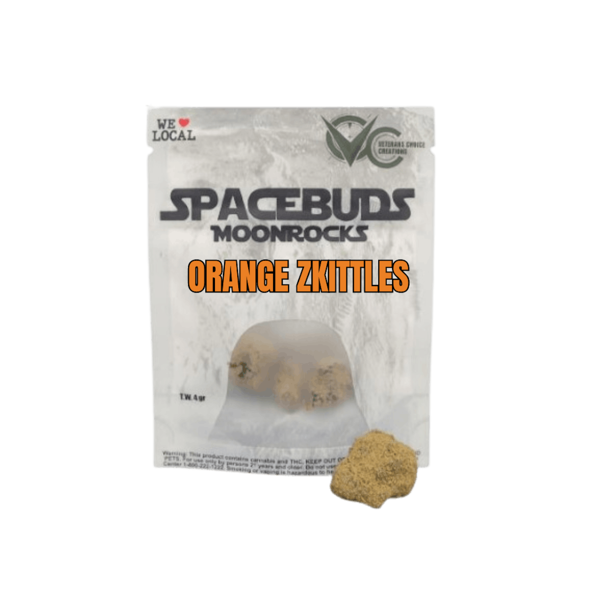 Photo of SpaceBuds | Moon Rocks | Orange Zkittlez 4g