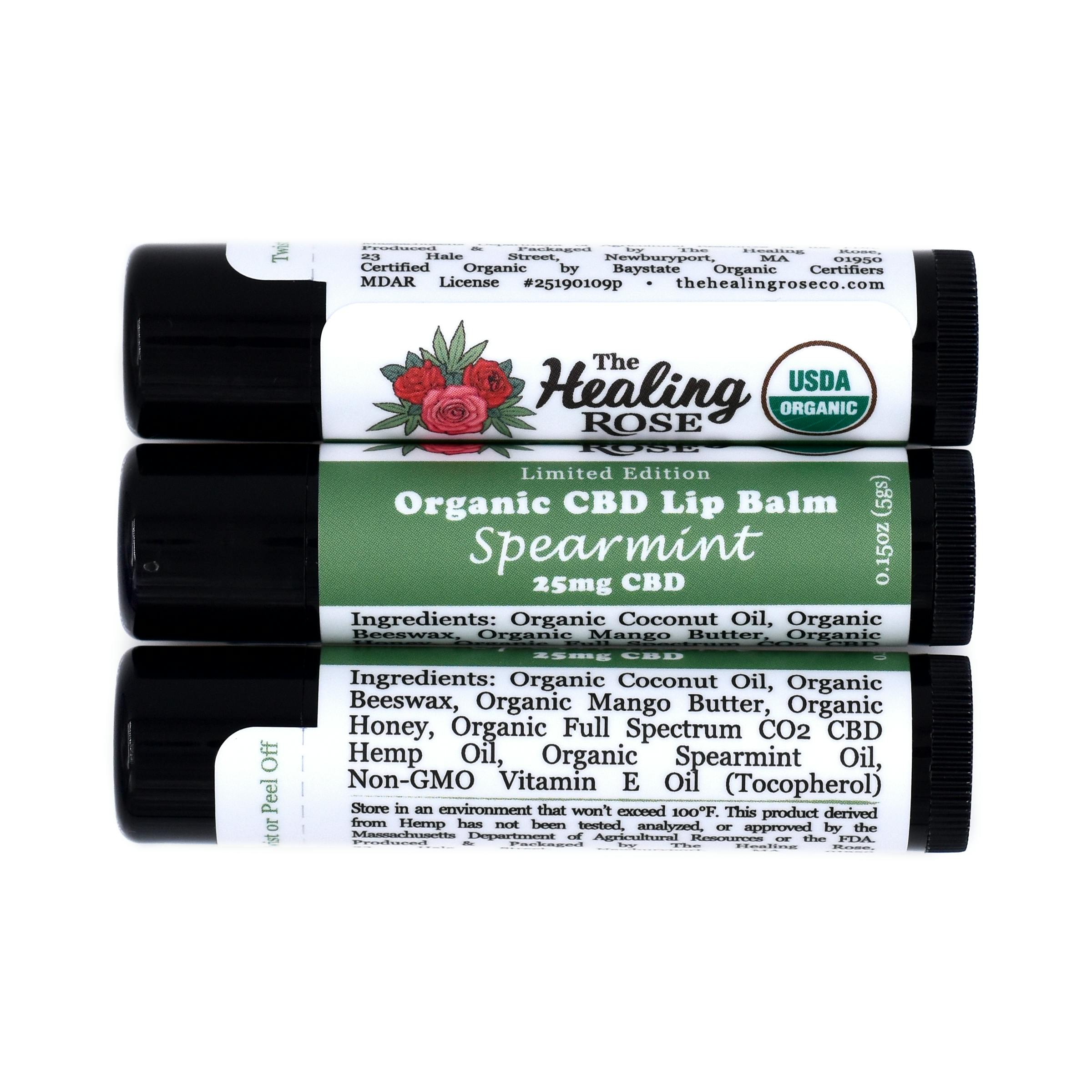 Organic Spearmint Lip Balm *limited edition*