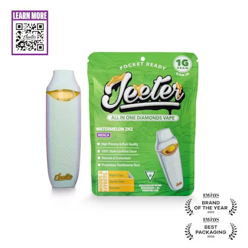 Jeeter - 1g Liquid Diamond Disposable - Watermelon ZKZ