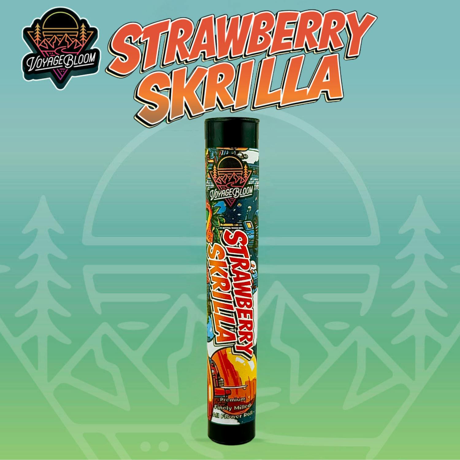 Voyage Bloom - Preroll - (1g) - Indica - **STRAWBERRY SKRILLA** (2/$18)