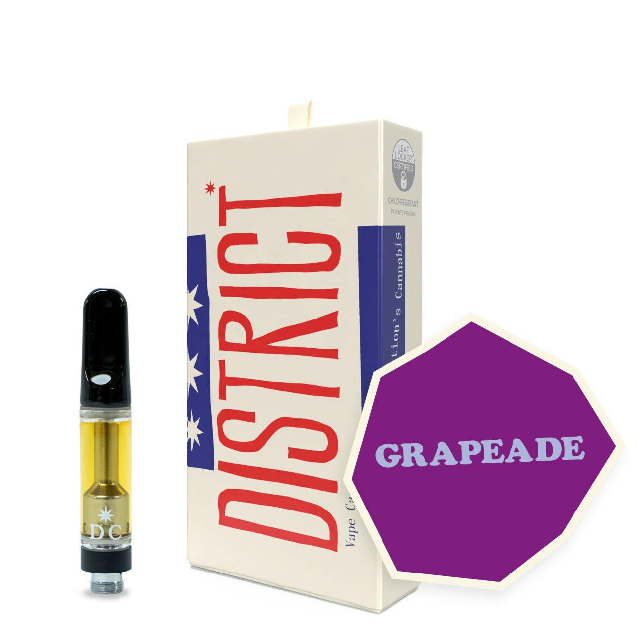 disposable distillate vape Shop District Cannabis Grapeade Cartridge in Hagerstown Select Colour:Scarlet Red product-type_pod-kit How to Open IGET