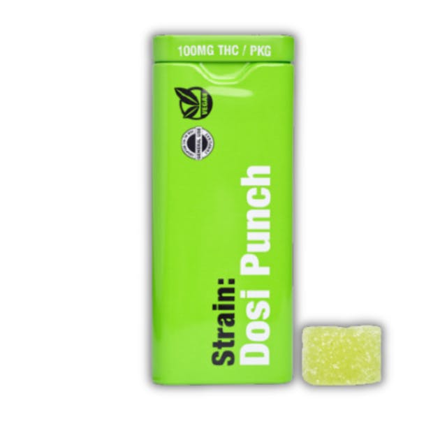 Drops - Rosin Gummies - 20 Pack - Edible - 100mg - (Balanced) Lime/Dosi Punch