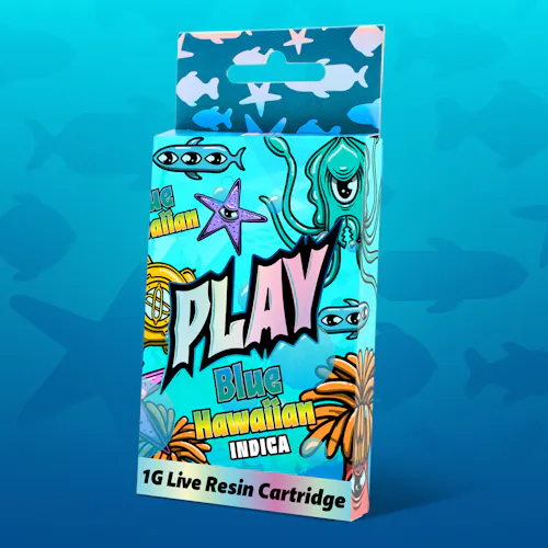 Blue Hawaiian | 1g | Live Resin Cartridge-active