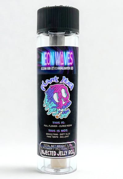 Product: Neon Waves | 1.25g | Infused Jelly Roll | Plant Nerd