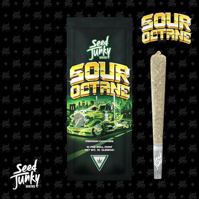 Seed Junky - 1g Preroll - Sour Octane - PRE_ROLLS by Seed Junky at King of Budz