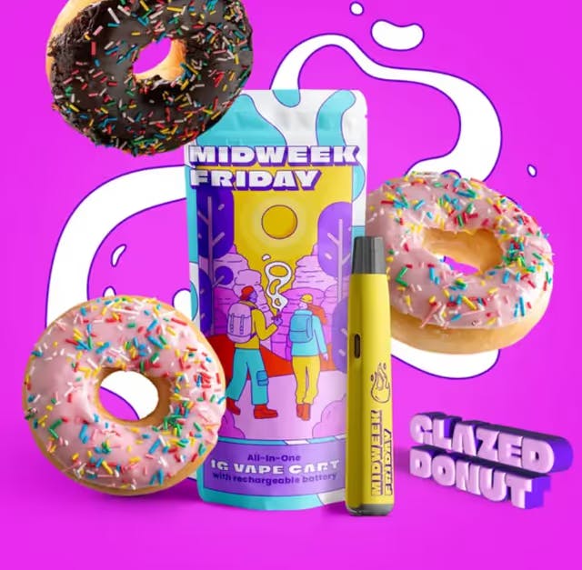 Glazed Donut Disposable 1g