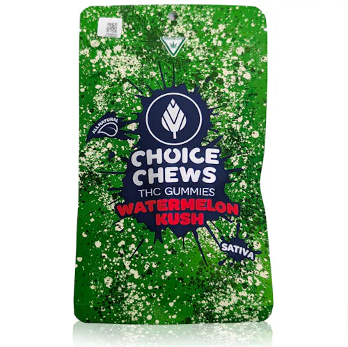 Watermelon Kush Choice Chews | 100mg-1