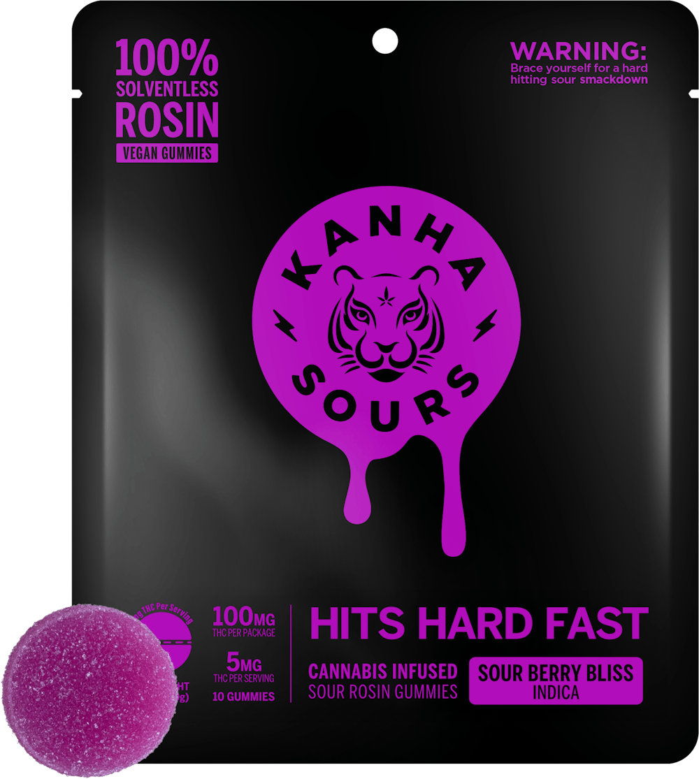 Product Sour Berry Bliss Rosin Sours Gummies 10-pack