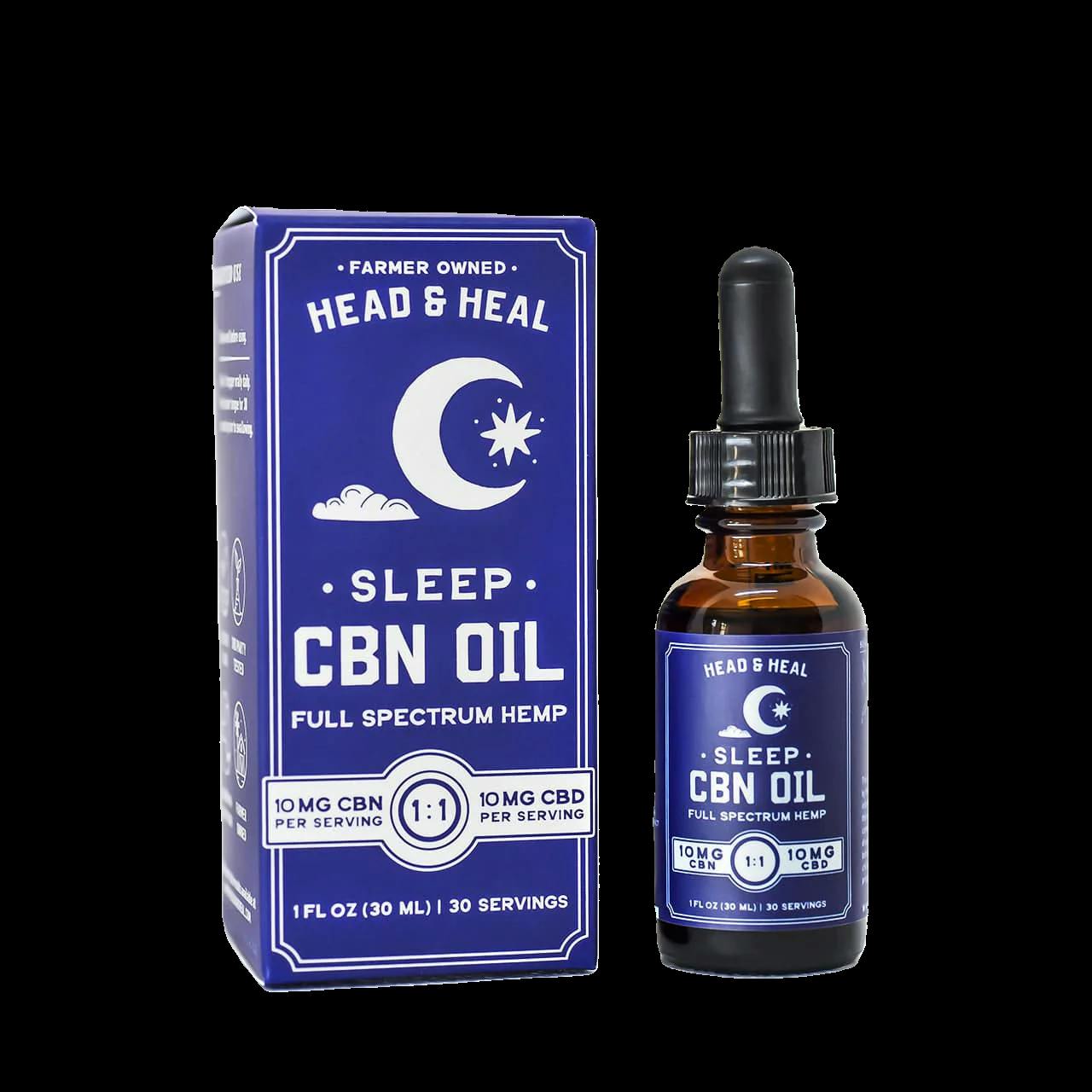 Buy Head & Heal Head & Heal - 300mg CBN Sleep Oil - Tincture