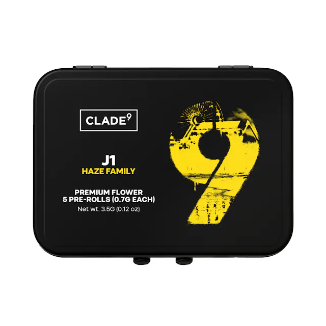 Clade9 Pre-Roll Pack J1 5pk/3.5g (sativa, packs)