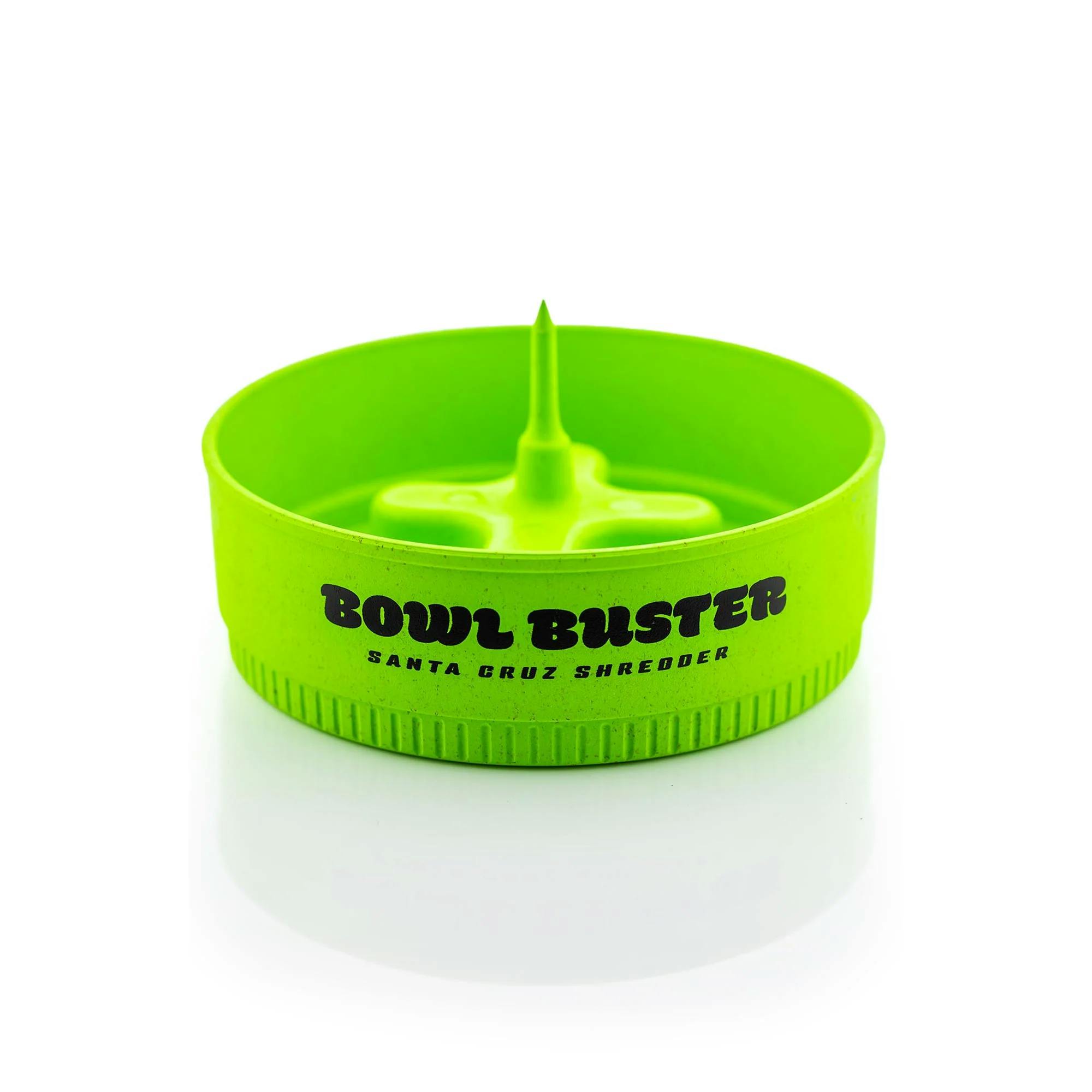 Santa Cruz Hemp Bowl Buster Ashtray Lime Green