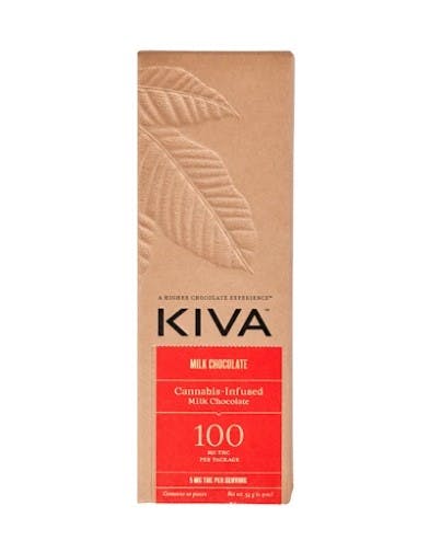 Kiva | Milk Chocolate Bar | 100mg