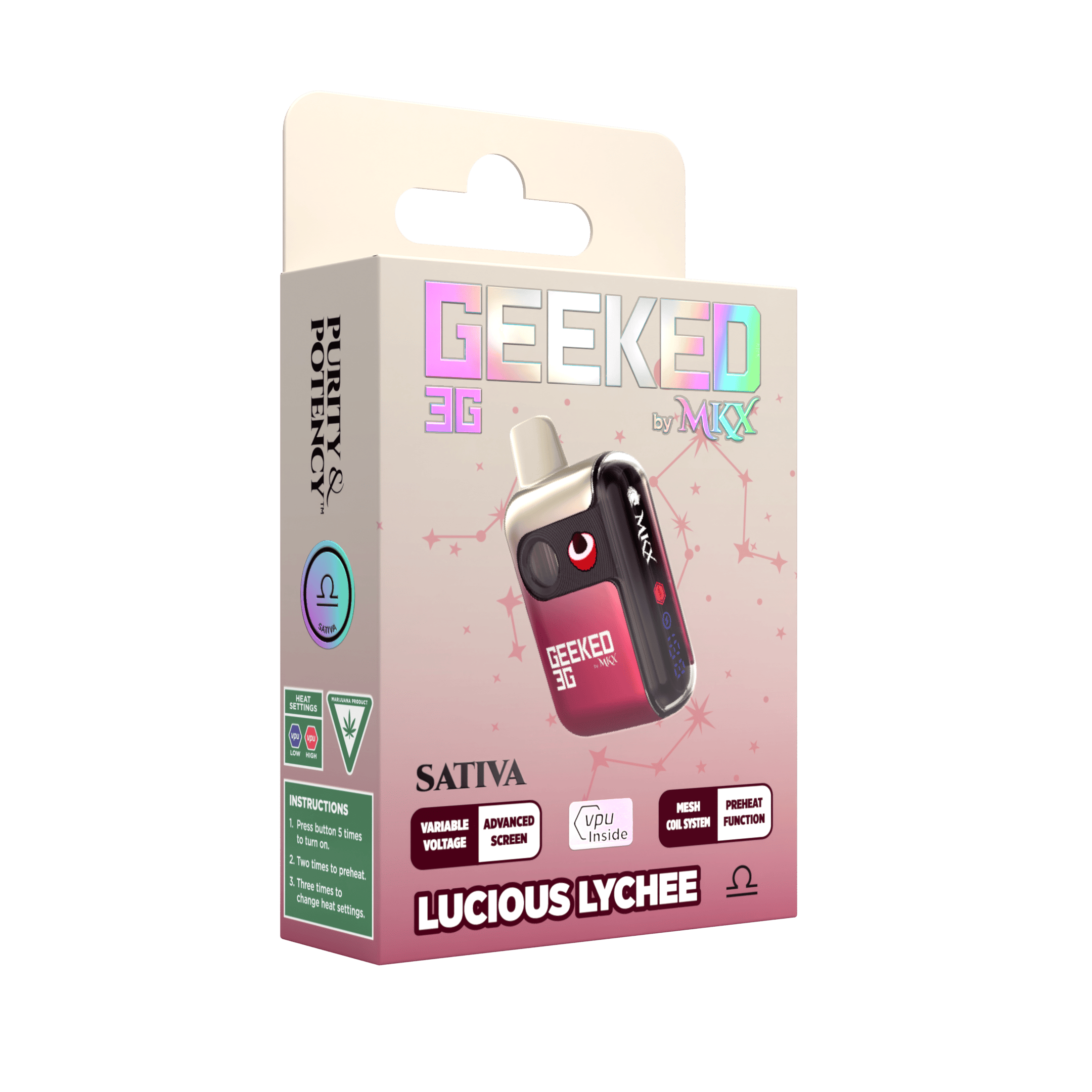 lychee vape disposable 2G Disposable | D8 + D11 + HHC + THCP