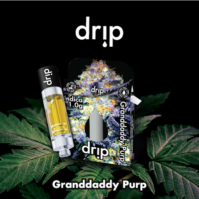 Drip - 1g Cart - Grand Daddy Purple (I)