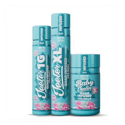 Jeeter - 1g Quad Infused Preroll - Mai Tai - PRE_ROLLS by Jeeter at King of Budz