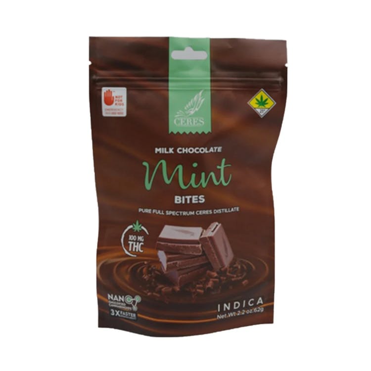 Ceres Garden 10pk Indica Assorted Chocolate Bites 1:1 c - Canna4Life